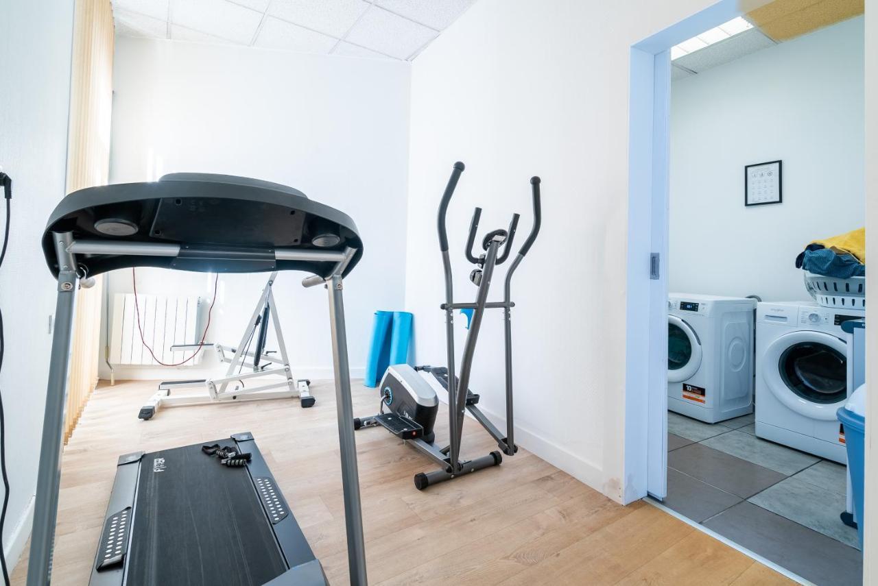 Duplex Lafargue Game Room Baby Foot Salle De Sport Jeux De Societe Limoges Exterior foto